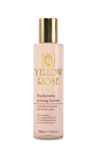 HYALURONIC TONING LOTION with Flower Extracts - 200ml