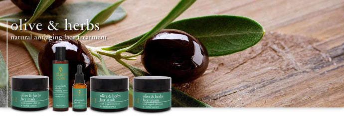 OUR NEW OLIVE & HERB FACIAL RANGE NOW AVAILABLE IN OUR ONLINE STORE!