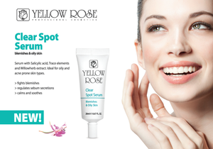 CLEAR SPOT SERUM - NEW FROM YELLOW ROSE.
