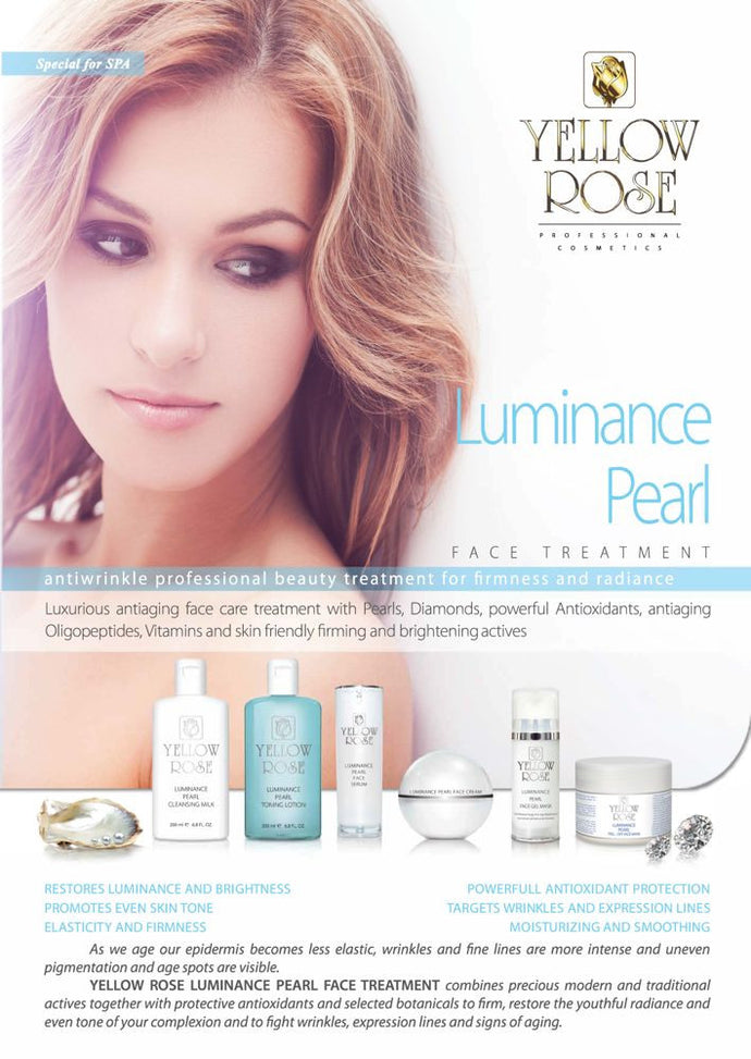 Yellow Rose Luminance Pearl - Professional Anti-aging Treatment provide Firmness & Radiance