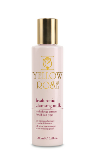 HYALURONIC CLEANSING MILK with Flower Extracts - 200ml