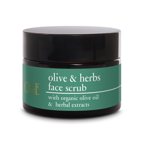 OLIVE & HERBS FACE SCRUB - 50ml